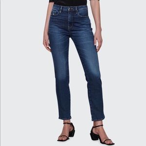 Frame Le Sylvie Slender Straight-Leg Jeans